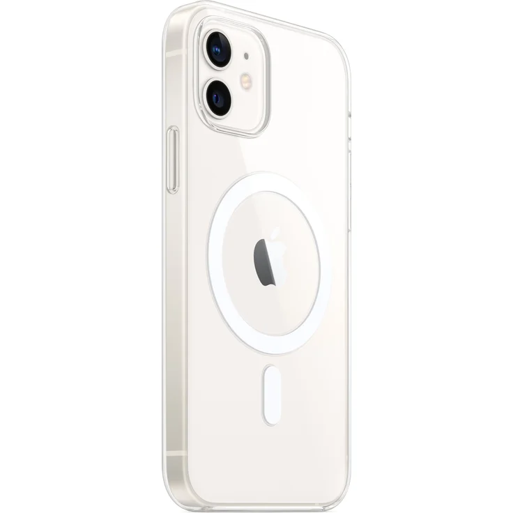 Apple MHLM3ZM/A Clear Case mit MagSafe, geeignet für Apple iPhone 12/12 Pro, Handy-Schutzhülle, transparent – Bild 2