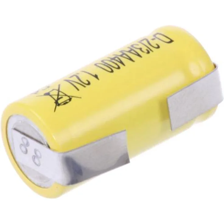 Mexcel D-2/3AA400 Spezial-Akku 2/3 AA U-Lötfahne, Flat-Top NiCd 1.2V 400 mAh
