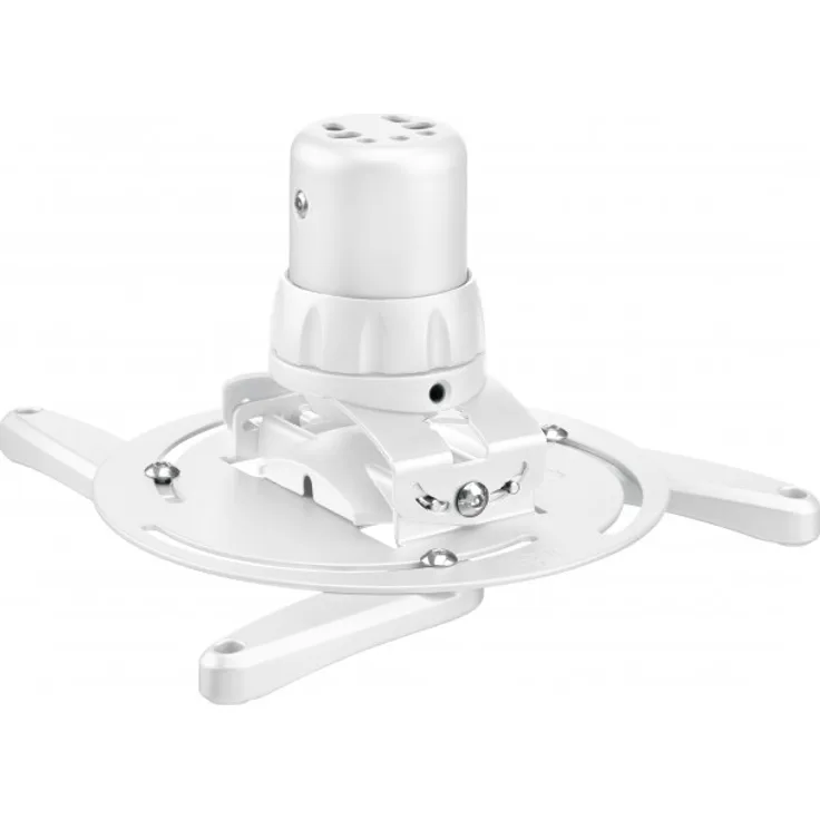 Beamer-Deckenhalterung Neigbar, Drehbar Boden-/Deckenabstand (max.): 14.4 cm Vogel´s PPC 1500 Weiß Weiß