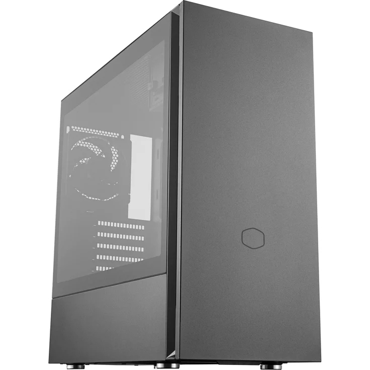 Cooler Master Silencio S600, Glasfenster, schallgedämmt – Bild 2