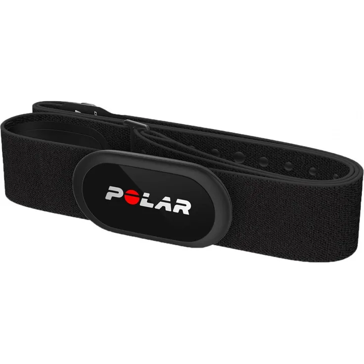 Polar H10 Herzfrequenz-Sensor, Schwarz, M-XXL, Unisex, ANT+, Bluetooth, EKG, Wasserdichter Herzfrequenz-Sensor mit Brustgurt (92075957)
