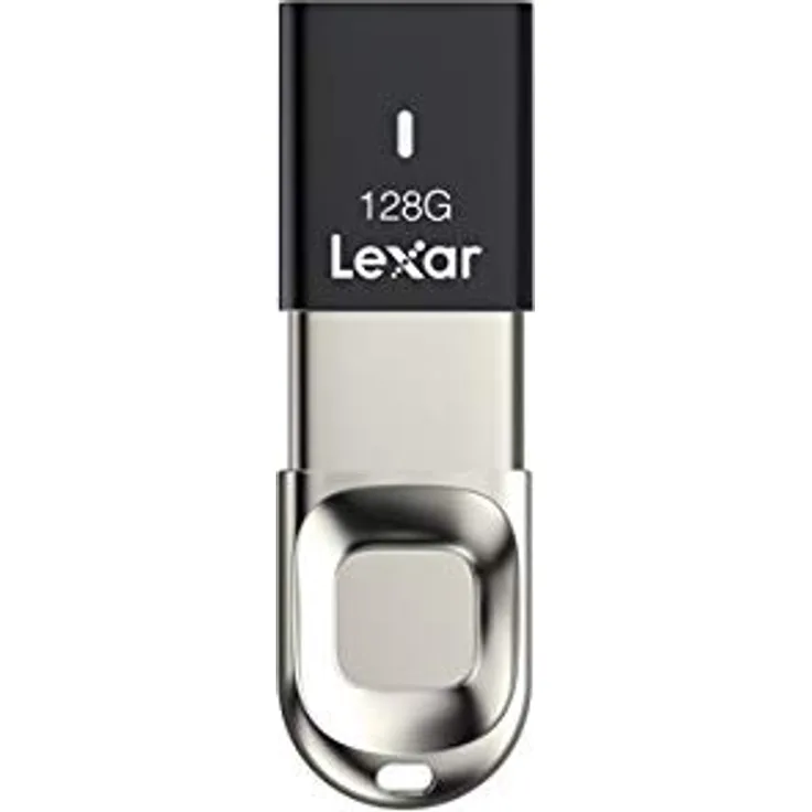 Lexar JumpDrive F35 128GB USB 3.0 Fingerprint New