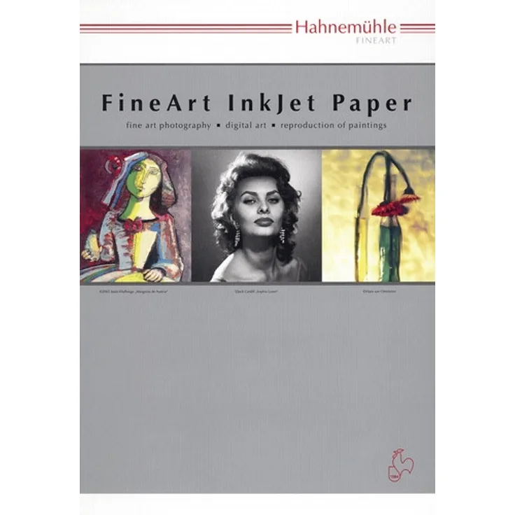 Hahnemühle 10641619 Digital FineArt Photo Rag Papier, 308 g-m², DIN A4, 210 x 297 mm, weiß
