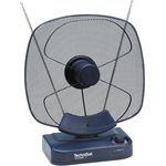 TechniSat Digitenne TT2 ausrichtbare Zimmerantenne (36 dB Vollband Verstärker-Antenne mit LTE4-Filter für den Empfang von DVB-T--T2, DAB+ und UKW Signalen), schwarz