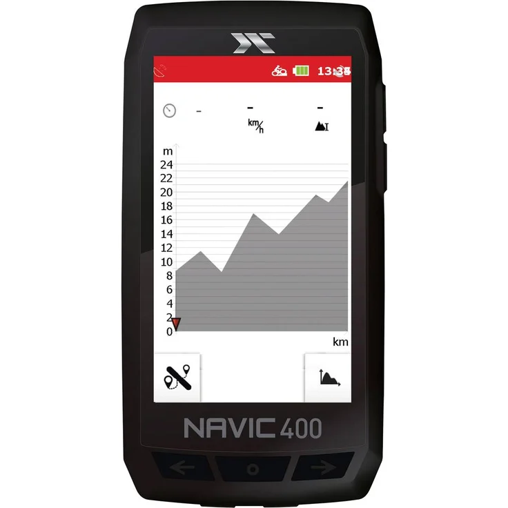 CICLO NAVIC 400 - Navigationsgerät zum Fahrradfahren und Wandern mit 4 Zoll farbigen Touch-Display – Bild 4