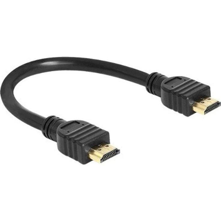 Delock Kabel High Speed HDMI Ethernet - A Stecker / Stecker 25 cm (83352)