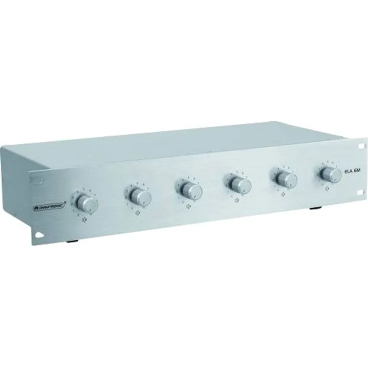 OMNITRONIC 80711329 Pa 6 Zone Contr 10W SIL