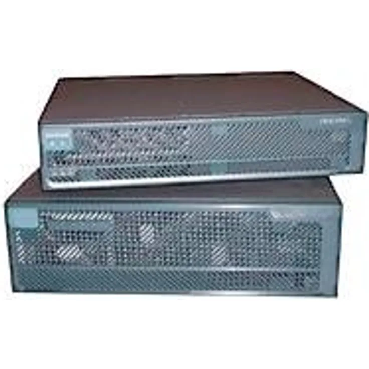 Cisco 3745 - Kabelrouter (Schnelles Ethernet, 10-100Base-T(X), 10,100 Mbit-s, 192-bit AES,256-bit AES,3DES,des, Cisco IOS, Schwarz, Blau)