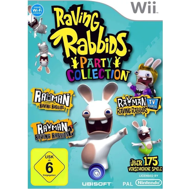 Raving Rabbids - Party Collection  [SWP] (Wii)