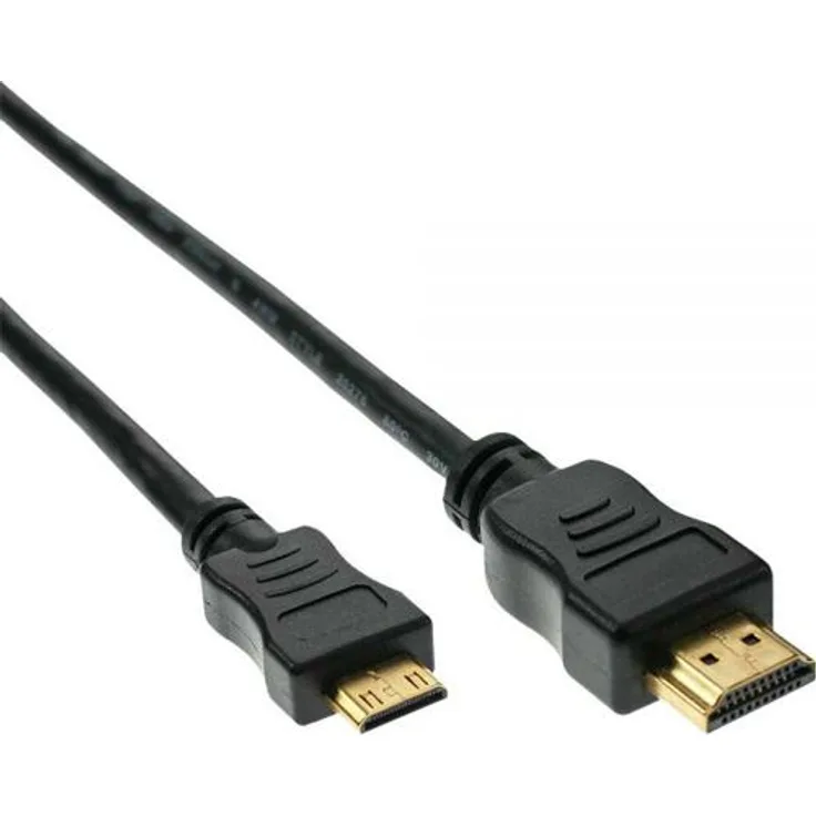 InLine 17454P 0.5m HDMI Mini-HDMI Schwarz HDMI-Kabel