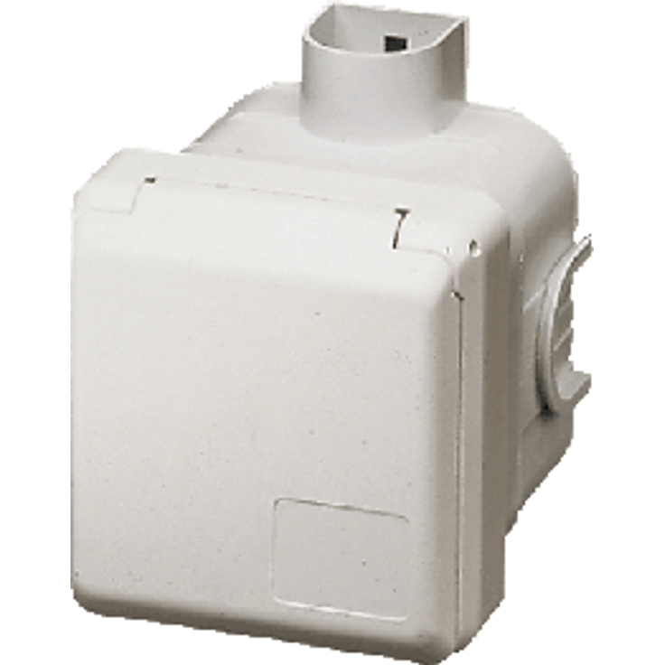 Mennekes UP-Dose 4244 16A,5p,6h,400V, Cepex E-SCHUKO-Architekturprogramm (IP44) 4015394022923, Weiß