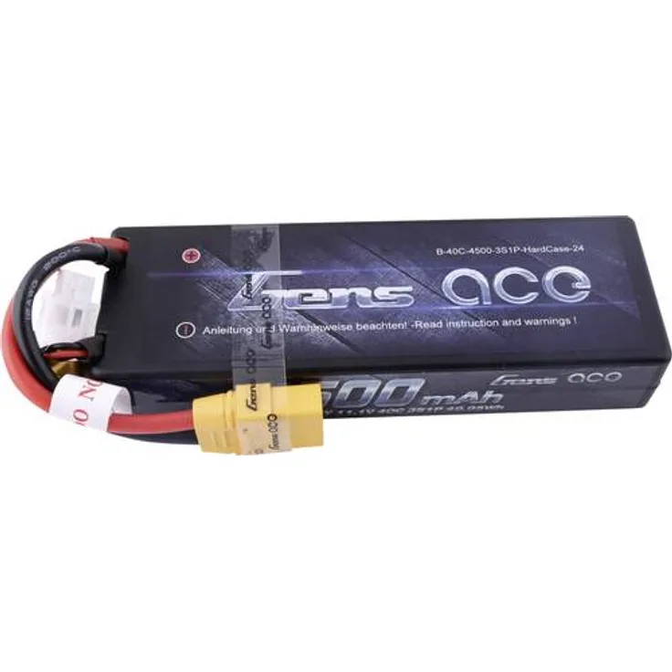GENS ACE Modellbau-Akkupack (LiPo) 11.1V 4500 mAh Zellen-Zahl: 3 40 C Box Hardcase XT90