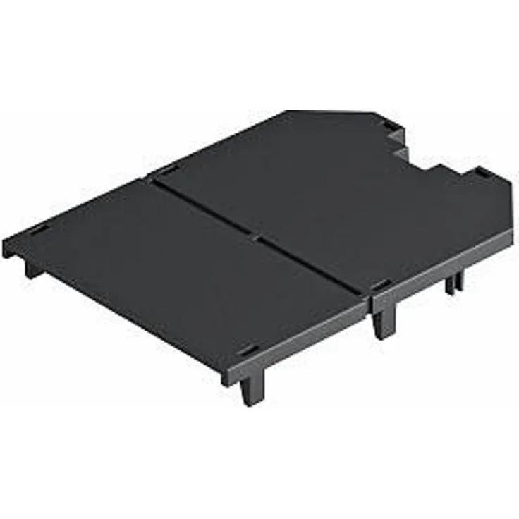 Obo-bettermann 7408745 Knopfleiste ut34 P0 Für UT4 104 x 76 x 2 Polyamid Schwarz Graphit