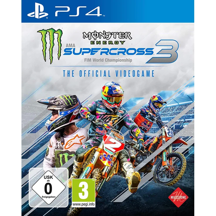Monster Energy Supercross 3 - The Official Videogame (PS4) – Bild 1