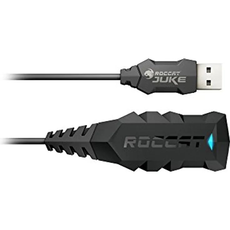 ROCCAT Juke Virtuelle 7.1 + USB Stereo Soundkarte und Headset Adapter