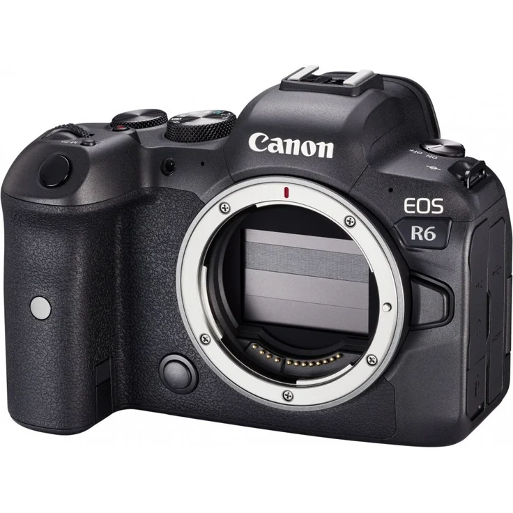 Canon EOS R6 Vollformat Systemkamera - Gehäuse (20,1 MP, 4K UHD, 5 Achsen Bildstabilisator, WLAN, Bluetooth, USB 3.1, Dual Pixel CMOS AF II), schwarz – Bild 1