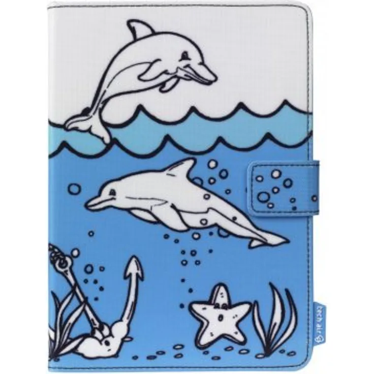 Techair Doodle Case Dolphins (TAUKT003)