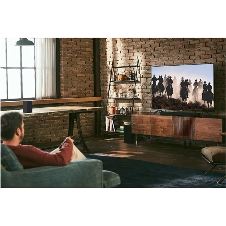 Samsung HW-A450 2.1 Soundbar mit Subwoofer, kabellos/kabelgebunden, geeignet für TV, schwarz (2021) – Bild 11