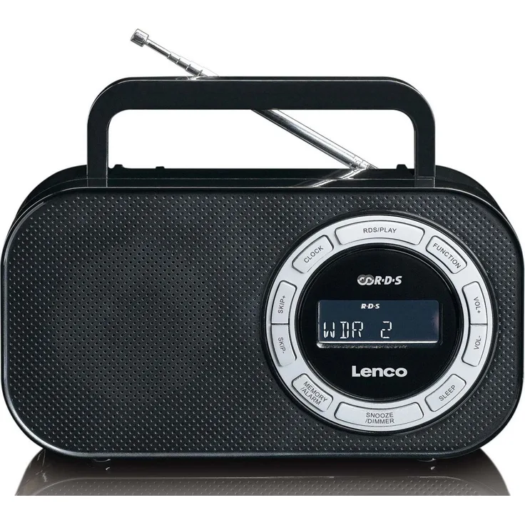 Lenco PR-2700 - Retro FM Radio - RDS - LCD-Display - USB