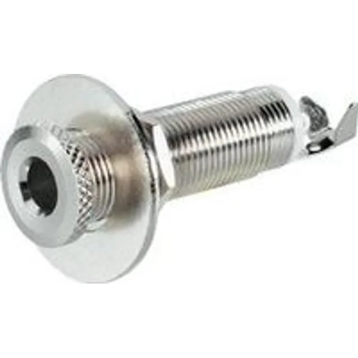 Klinken-Steckverbinder 6.35 mm Buchse, Einbau horizontal Polzahl: 3 Stereo Silber BKL Electronic 1109029 1 St. Silber