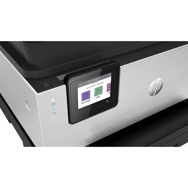 HP OfficeJet Pro 9019 (4-in-1) Multifunktionsdrucker - (Thermal Inkjet) Farbe, Druckgeschwindigkeit: 22 s/w, 18 Farbe, Auflösung: 1200 x 1200, USB, LAN, RJ-11, WLAN, AirPrint, NFC, WiFi-Direct, Instant Ink (1KR55B) – Bild 6
