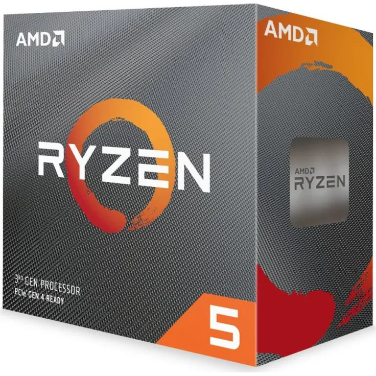 AMD Ryzen 5 3600, 6 Kerne (12 Threads), 3,6 - 4,2 GHz, Boxed (100-100000031BOX)