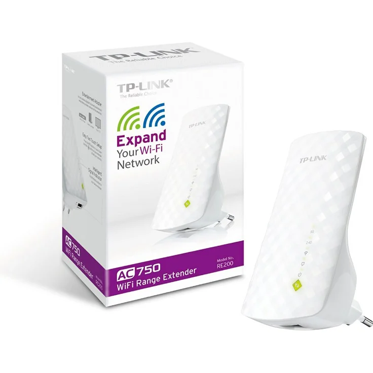 TP-Link RE200 WLAN Repeater (433Mbit-s 5GHz, 185Mbit-s 2,4GHz Dual WLAN AC+N, WLAN Verstärker, LAN Port, App Steuerung, kompatibel zu allen WLAN Geräten) weiß – Bild 5