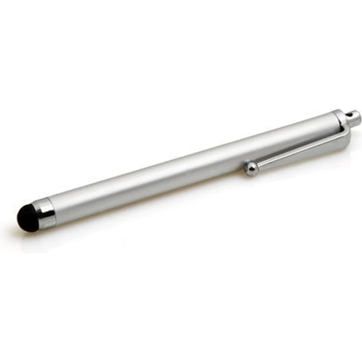System-S Stylus Eingabe Stift kapazitiver Bildschirm für Smartphone, Touchscreen Handy,Tablet, PC, PDA, Silber – Bild 1
