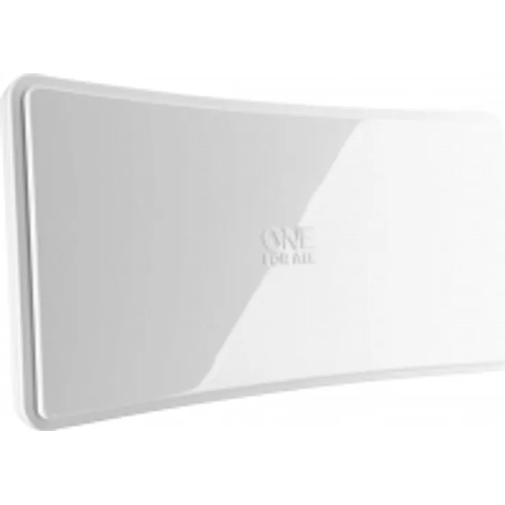 One For All DVB-T-DVB-T2 Indoor-Zimmerantenne ? Full HD-HDTV Fernseher TV Antenne mit Verstärker - 0-15 km Reichweite ? 1.5 meter Koaxialkabel - UHF-VHF - Schwarz - SV9420