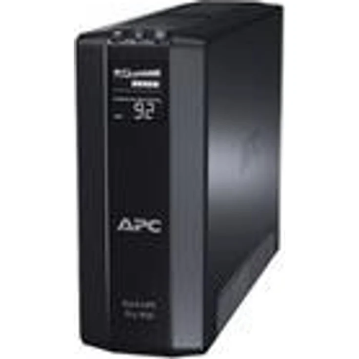 APC Back UPS PRO USV 900VA Leistung - BR900G-GR - inkl. 150.000 Euro Geräteschutzversicherung (5-Schuko Ausgänge, Stromsparfunktion, Multifunktionsdisplay) – Bild 1