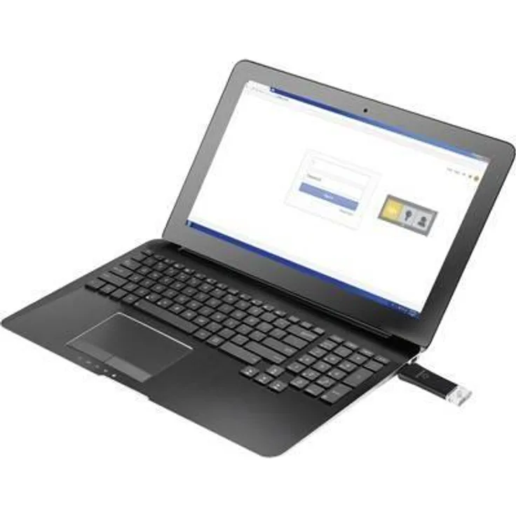 Renkforce USB Passwort-Manager Stick PM-01 - Nie mehr Passwörter merken! (RF-4781892)