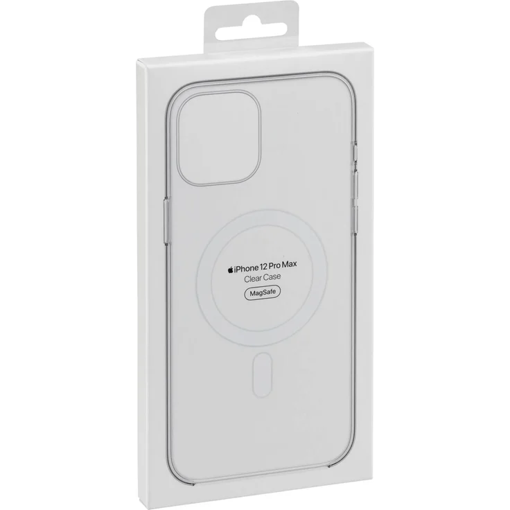 Apple MHLN3ZM/A Clear Case mit MagSafe, geeignet für Apple iPhone 12 Pro Max, Handy-Schutzhülle, transparent – Bild 5