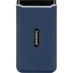 Transcend ESD370C - Solid-State-Disk - 1 TB - extern (tragbar) - USB 3.2 Gen 2 (USB-C Steckverbinder) - Marineblau (TS1TESD370C)