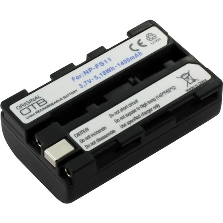 OTB - Ersatzakku kompatibel zu Sony NP-FS11 - 3,7 Volt 1400mAh Li-Ion