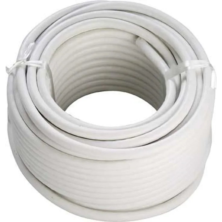 Schwaiger KOX820 012 Satelliten Koaxialkabel weiß