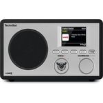 TechniSat Digitradio 303 SWR3-Edition Internetradio mit Bluetooth, WLAN, Wecker, LCD-Display, Wecker, schwarz