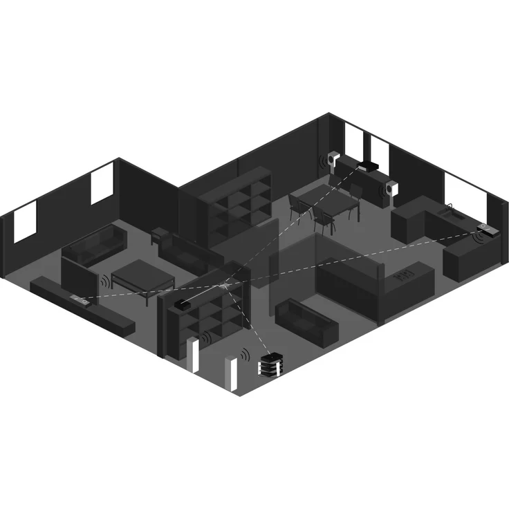 Naim Muso 2 Multiroom-Lautsprecher mit , geeignet für Indoor, schwarz – Bild 5