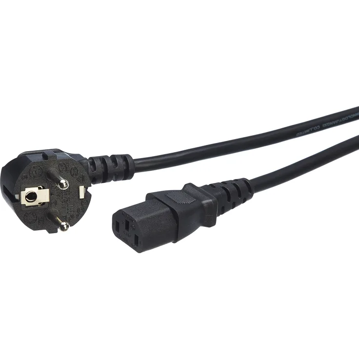 AmazonBasics - Netzkabel - 3 m , Schwarz