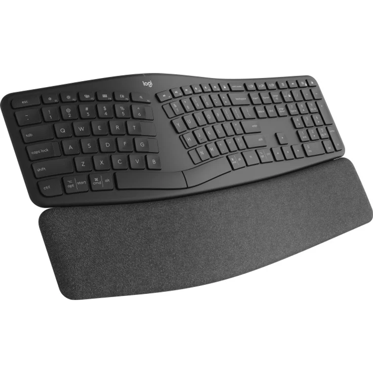 Logitech ERGO K860 - Tastatur - kabellos - 2.4 GHz, Bluetooth 5.0 - QWERTZ - Deutsch (920-009167) – Bild 2