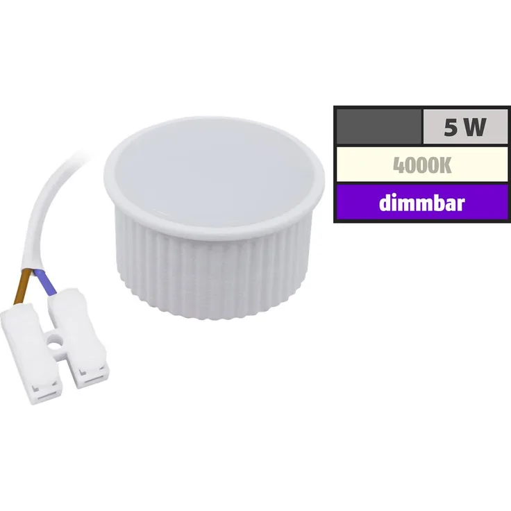 LED-Modul McShine PL-55 5W 400Lumen 230V 50x25mm neutralweiß dimmbar