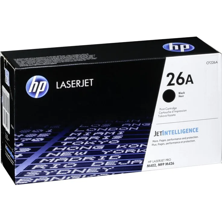 HP Original 26A Schwarz LaserJet Tonerkartusche