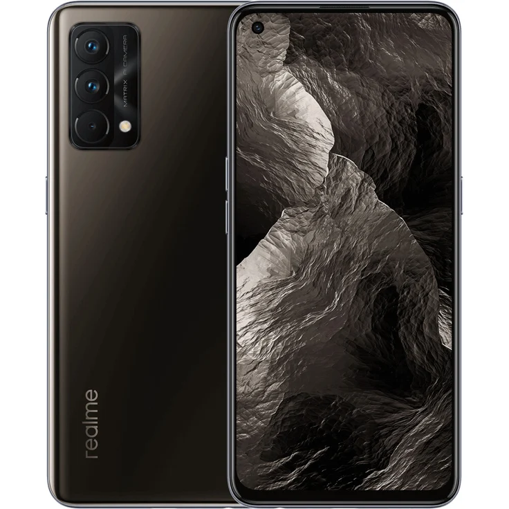 realme GT Master Edition 5G Smartphone 16,33cm (6,43 Zoll) AMOLED-Display, 128GB interner Speicher, Dual-SIM, Android 11, Cosmos Black – Bild 1