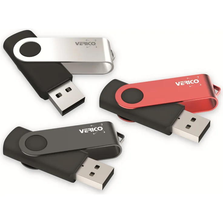 USB 2.0 Stick VERICO, 3er Pack, 128 GB