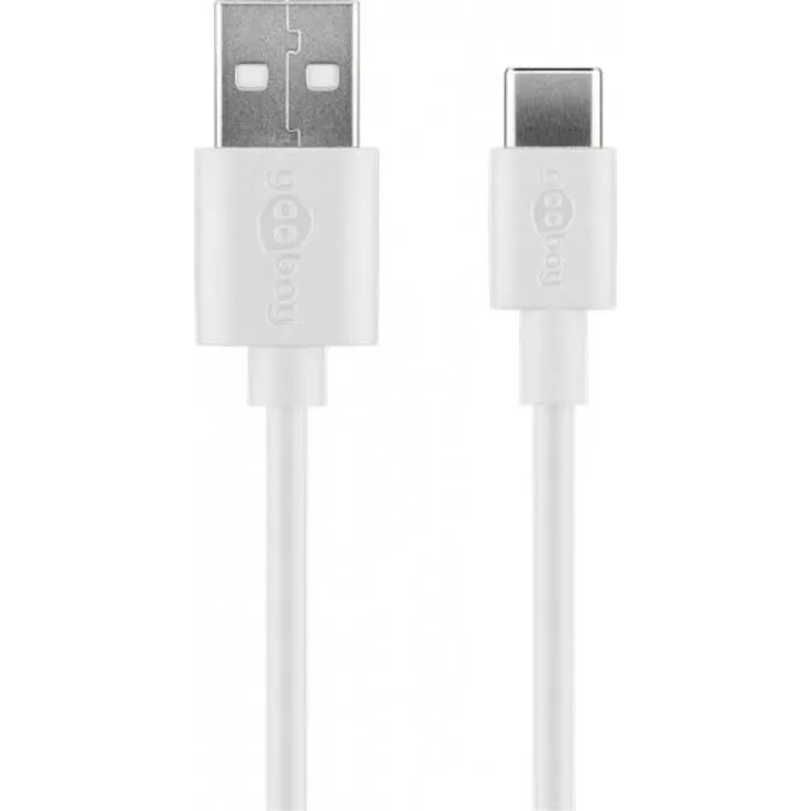 USB-C Lade- und Synchronisationskabel für alle Geräte mit USB-C Anschluss, 1 Meter