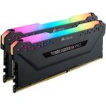 Corsair Vengeance RGB PRO 32GB (2x16GB) DDR4 2933MHz C16 XMP 2.0 Enthusiast RGB LED-Beleuchtung Speicherkit - schwarz - Preisvergleich