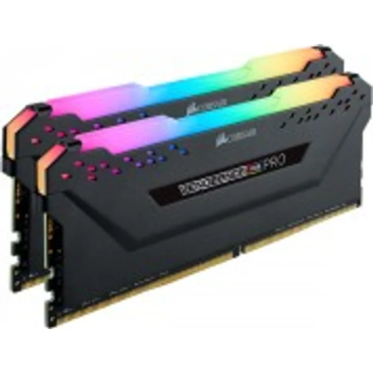 Corsair Vengeance RGB PRO 32GB (2x16GB) DDR4 2933MHz C16 XMP 2.0 Enthusiast RGB LED-Beleuchtung Speicherkit - schwarz - Preisvergleich