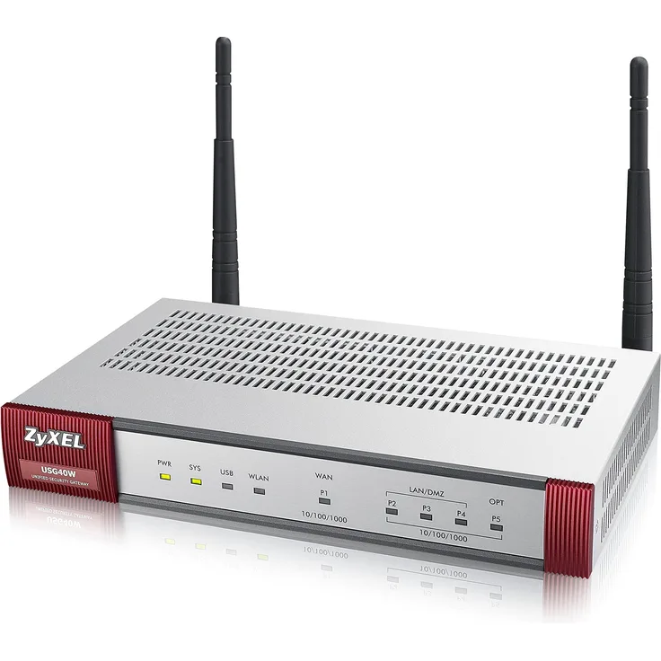 Zyxel ZyWALL 400 Mbit-s Wireless AC UTM-Firewall, empfohlen für bis zu 25 Benutzer (IPsec, SSL) - Nur Hardware [USG40W]