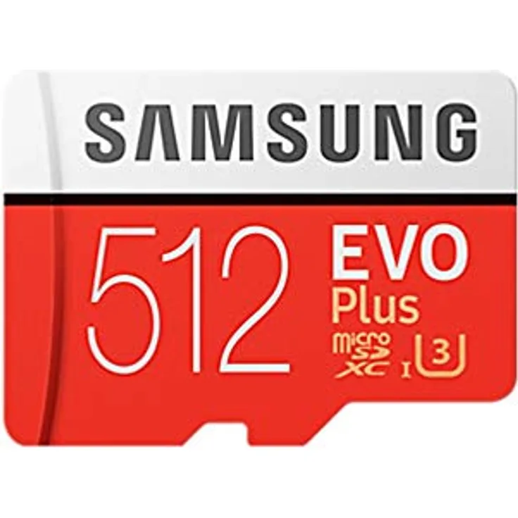 Samsung MB-MC512GA Micro SDXC EVO PLUS Class 10 UHS-I U3
