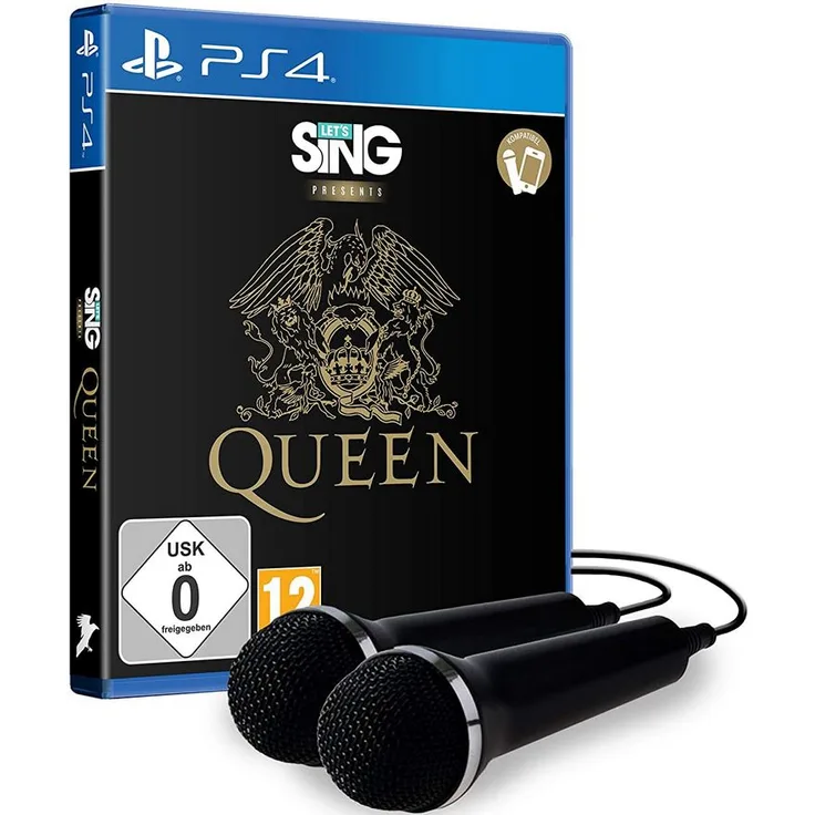 Let's Sing - Queen inkl. 2 Mikrofone (PS4)