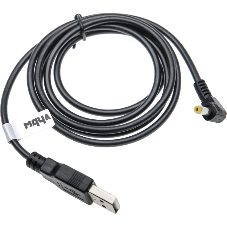vhbw USB-Ladekabel passend für Panasonic HC-V100, HC-V100MGK, HC-V130, HC-V160, HC-V180, HC-V210M Videokamera, Camcorder